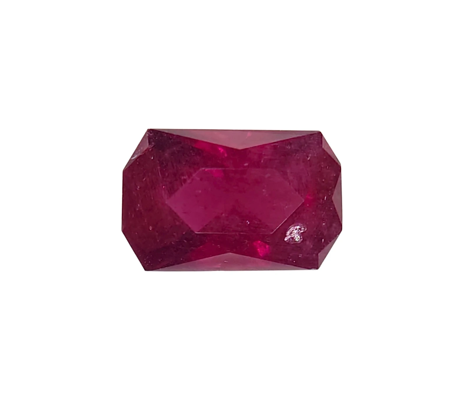 2ct Natural Fancy Cut Rhodolite Garnet from Tanzania — view 1